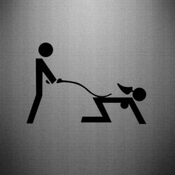 Наклейка Садо-мазо - PrintSalon