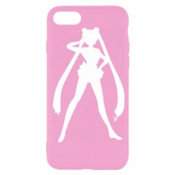 Чохол для iPhone SE 2022 Sailor Moon silhouette - PrintSalon
