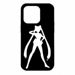 Чохол для iPhone 14 Pro Sailor Moon silhouette - PrintSalon