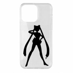 Чохол для iPhone 14 Pro Max Sailor Moon silhouette - PrintSalon