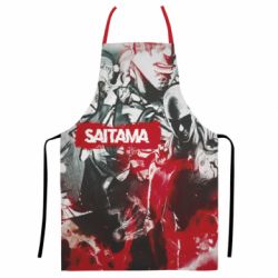 Фартук с 3D принтом Saitama Manga-PrintSalon Фартук с 3D принтом Saitama Manga