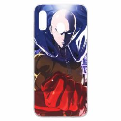 Чехол для Samsung A30 Saitama One punch man - PrintSalon