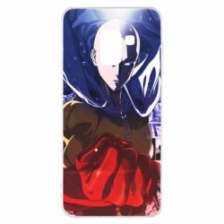 Чехол для Samsung A8 2018 Saitama One punch man - PrintSalon