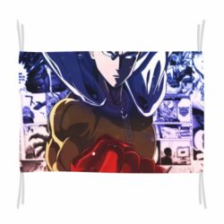 Флаг Saitama One punch man