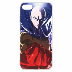 Чехол для iPhone SE 2020 Saitama One punch man - PrintSalon