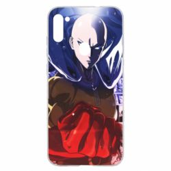 Чехол для Samsung A11/M11 Saitama One punch man - PrintSalon