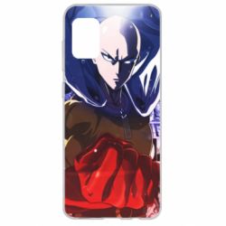 Чехол для Samsung A31 Saitama One punch man - PrintSalon
