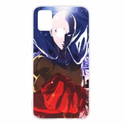Чехол для Samsung M31 Saitama One punch man - PrintSalon