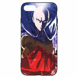 Чехол для iPhone 8 Saitama One punch man - PrintSalon