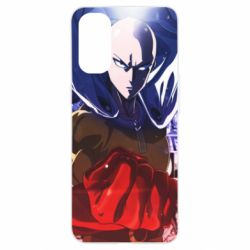 Чехол для Oppo Reno 4 Saitama One punch man - PrintSalon
