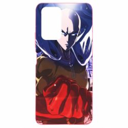Чехол для Xiaomi Redmi Note 10 Pro Saitama One punch man - PrintSalon