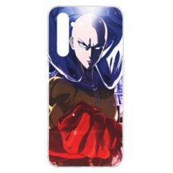 Чехол для Realme 6 Pro Saitama One punch man - PrintSalon