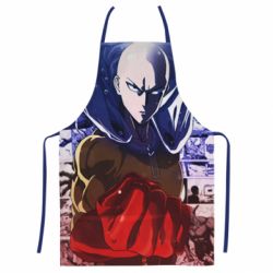 Фартук с 3D принтом Saitama One punch man - PrintSalon