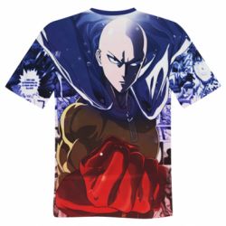 Чоловіча футболка 3D Saitama One punch man