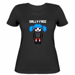 Женская футболка Sally face pixel - PrintSalon