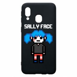 Чехол для Samsung A40 Sally face pixel - PrintSalon