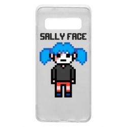 Чехол для Samsung S10 Sally face pixel - PrintSalon