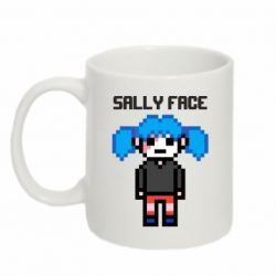 Чашка 320ml Sally face pixel