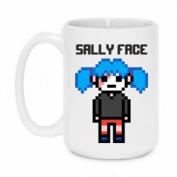 Чашка 420ml Sally face pixel - PrintSalon