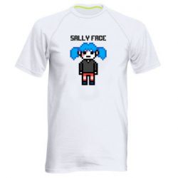 Мужская футболка для спорта Sally face pixel - PrintSalon