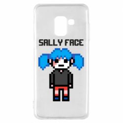 Чехол для Samsung A8 2018 Sally face pixel - PrintSalon