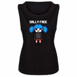 Женская майка Sally face pixel - PrintSalon