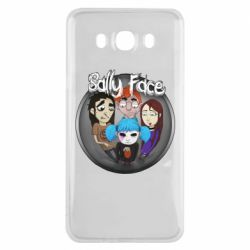 Чехол для Samsung J7 2016 Sally face soundtrack
