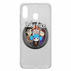 Чехол для Samsung A20 Sally face soundtrack - PrintSalon