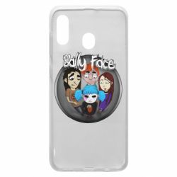 Чехол для Samsung A30 Sally face soundtrack - PrintSalon