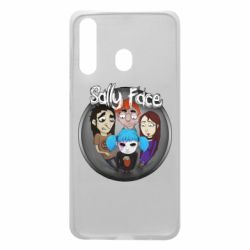 Чехол для Samsung A60 Sally face soundtrack - PrintSalon