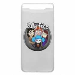 Чехол для Samsung A80 Sally face soundtrack - PrintSalon