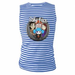 Майка-тельняшка Sally face soundtrack - PrintSalon