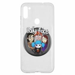 Чехол для Samsung A11/M11 Sally face soundtrack - PrintSalon