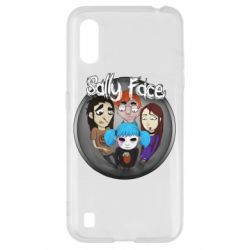 Чехол для Samsung A01/M01 Sally face soundtrack - PrintSalon