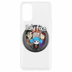 Чехол для Oppo Reno 4 Sally face soundtrack - PrintSalon