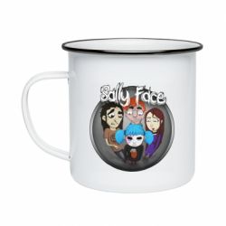 Кружка эмалированная Sally face soundtrack - PrintSalon