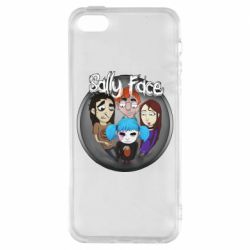 Чехол для iPhone5/5S/SE Sally face soundtrack - PrintSalon