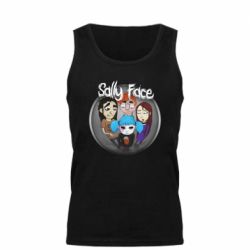 Мужская майка Sally face soundtrack - PrintSalon