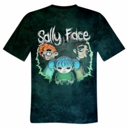 Мужская футболка 3D Sally Face - PrintSalon