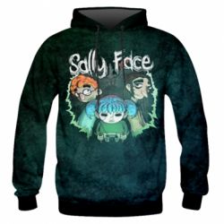 Мужское 3D худи Sally Face - PrintSalon