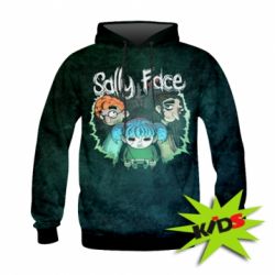 Детское 3D худи Sally Face - PrintSalon
