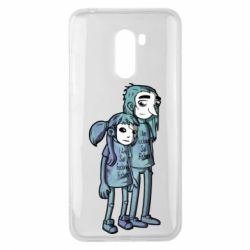 Чехол для Xiaomi Pocophone F1 Sally Fisher and Larry Johnson art - PrintSalon