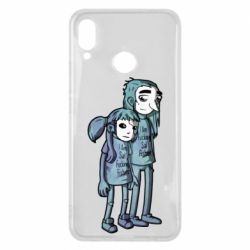 Чехол для Huawei P Smart Plus 2018 Sally Fisher and Larry Johnson art - PrintSalon