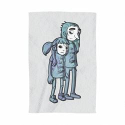 Полотенце с принтом Sally Fisher and Larry Johnson art - PrintSalon