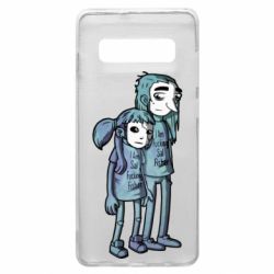 Чехол для Samsung S10+ Sally Fisher and Larry Johnson art - PrintSalon