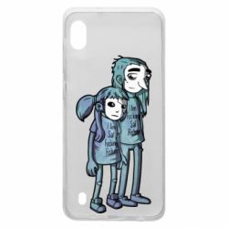 Чехол для Samsung A10 Sally Fisher and Larry Johnson art - PrintSalon