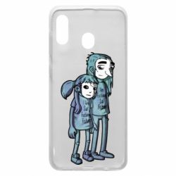 Чехол для Samsung A20 Sally Fisher and Larry Johnson art - PrintSalon