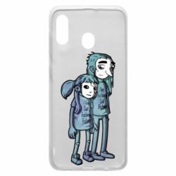 Чехол для Samsung A30 Sally Fisher and Larry Johnson art - PrintSalon