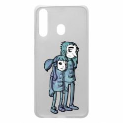 Чехол для Samsung A60 Sally Fisher and Larry Johnson art - PrintSalon