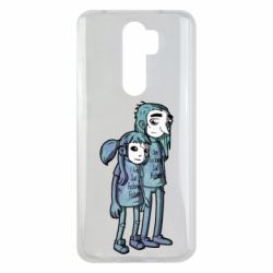 Чехол для Xiaomi Redmi Note 8 Pro Sally Fisher and Larry Johnson art - PrintSalon